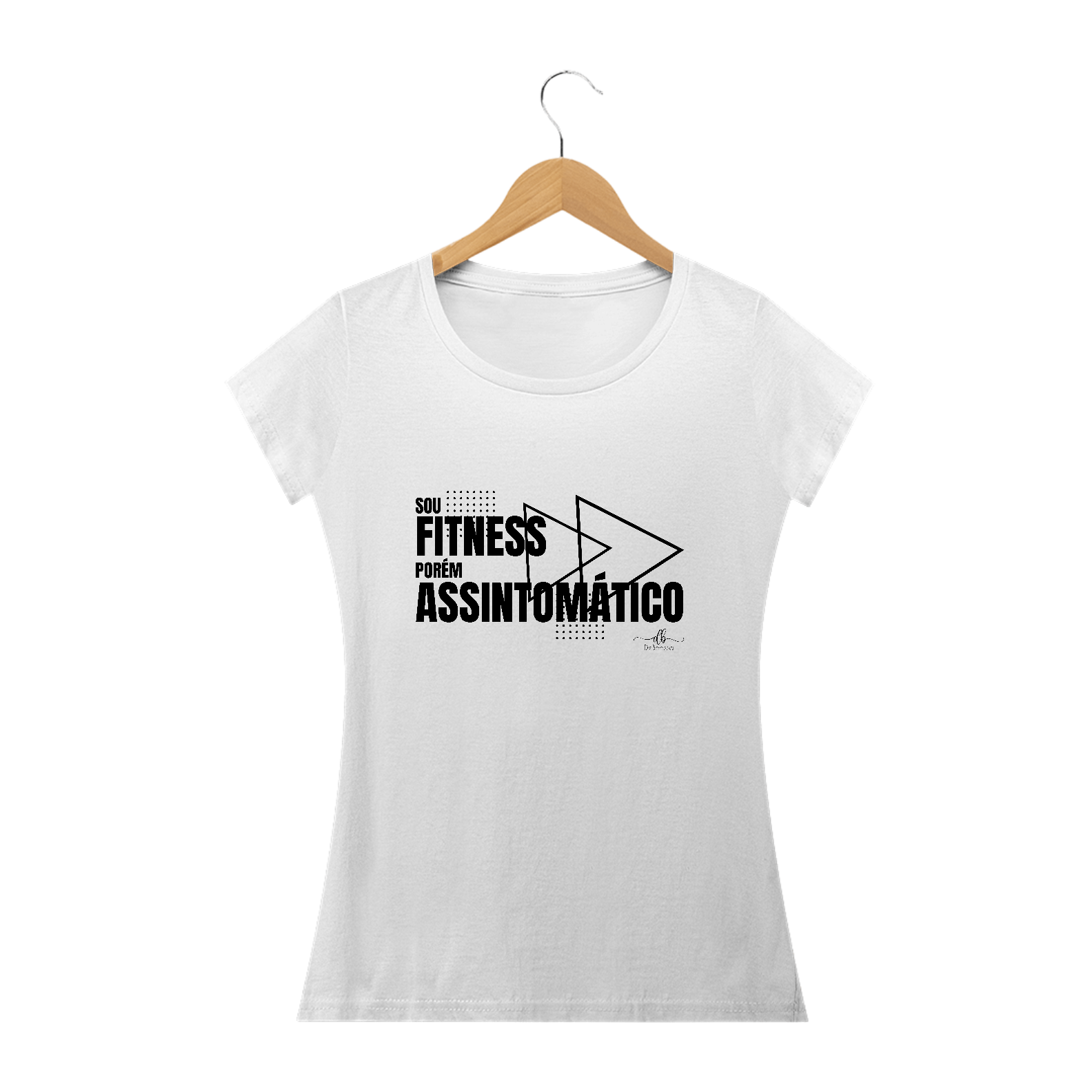 Nome do produto: Sou fitness porém assintomático. (Baby long quality) LP