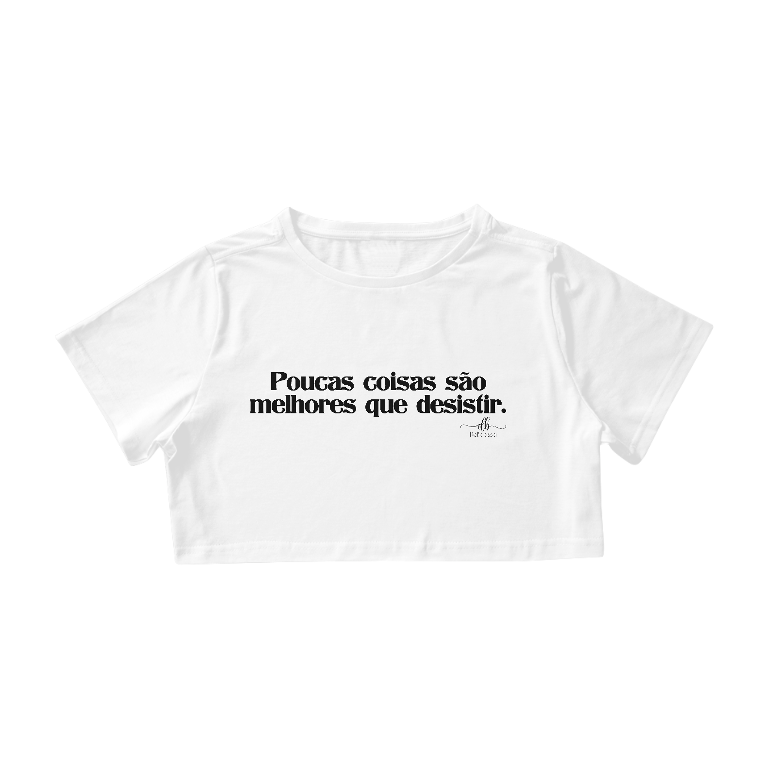 Nome do produto: Poucas coisas são melhores que desistir (Croped) LP