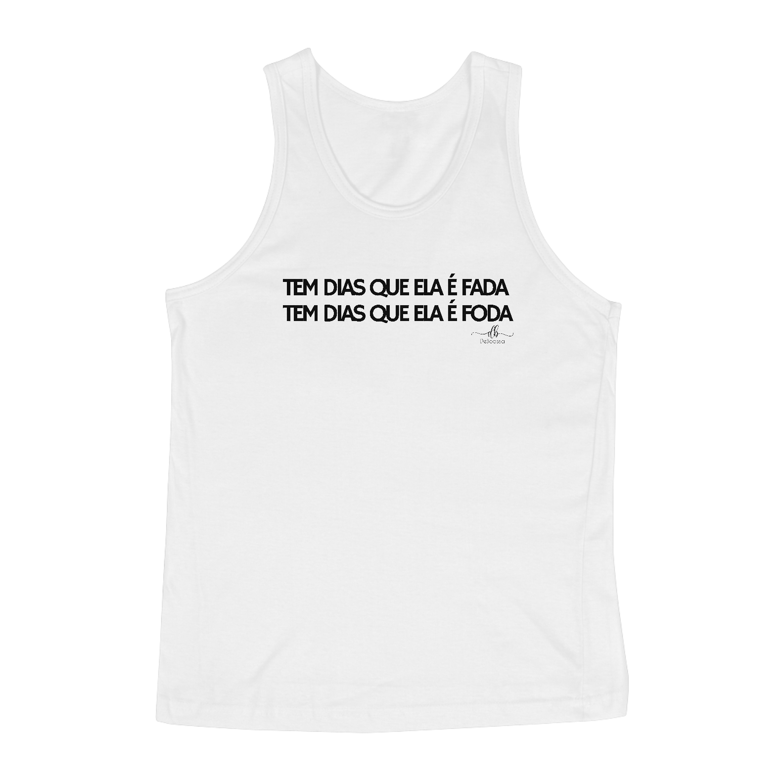 Nome do produto: Tem dias que ela é fada Tem dias que ela é f... (Regata) LP