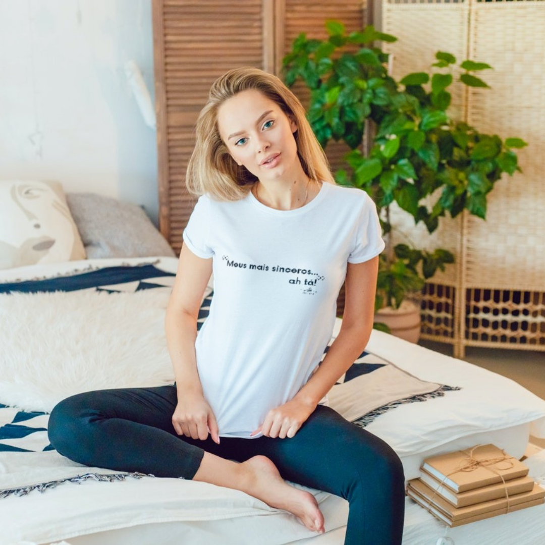 Nome do produto: Meus mais sinceros... ah tá! (Camiseta quality) LP