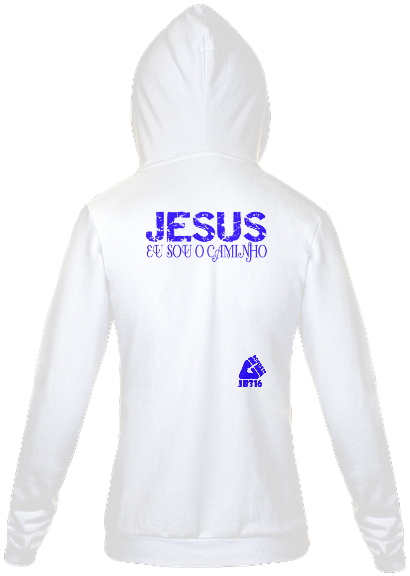 Nome do produto: Moletom Com Ziper Masculino (Eu Sou)