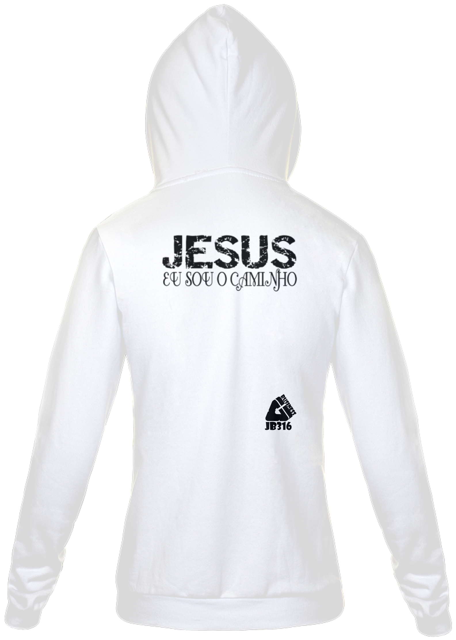 Nome do produto: Moletom Com Ziper Unissex (Eu Sou)