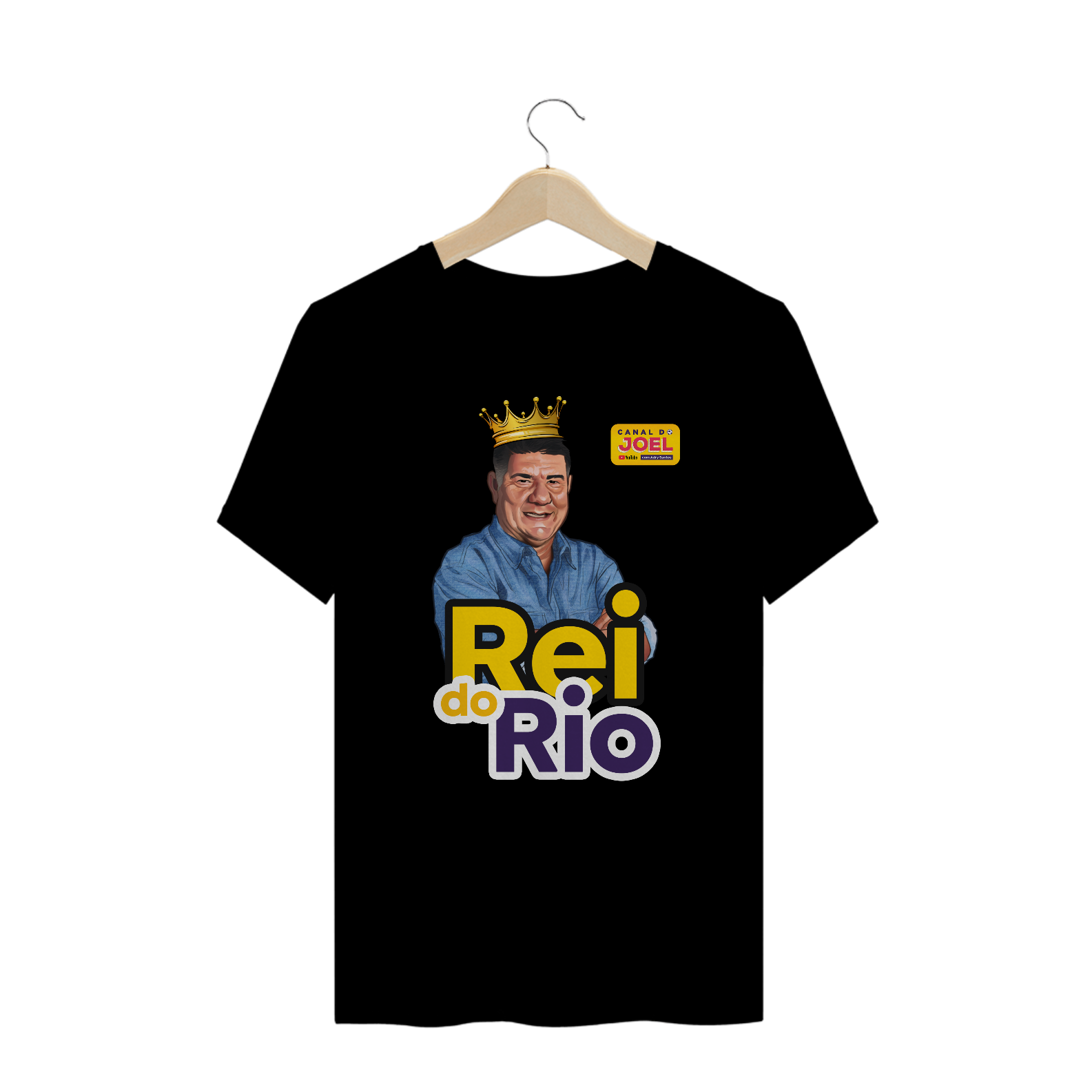 Nome do produto: Camisa do Canal | Papai é Rei | PLUS SIZE