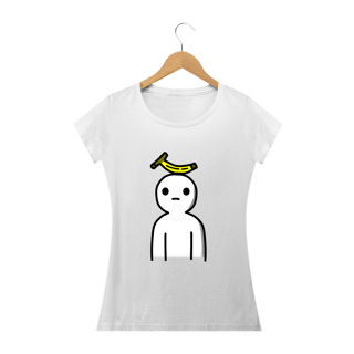 Camiseta Banana na Cabeça Feminina
