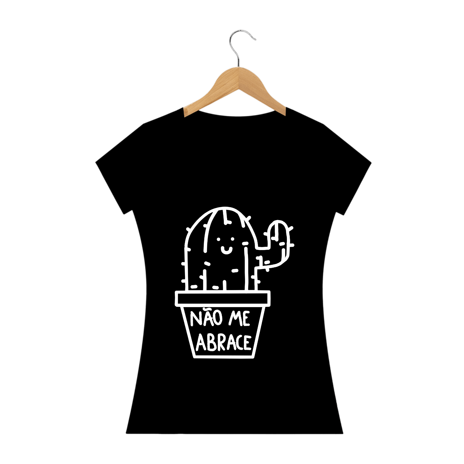 Nome do produto  Camiseta Cacto Antissocial (escuro) Feminina