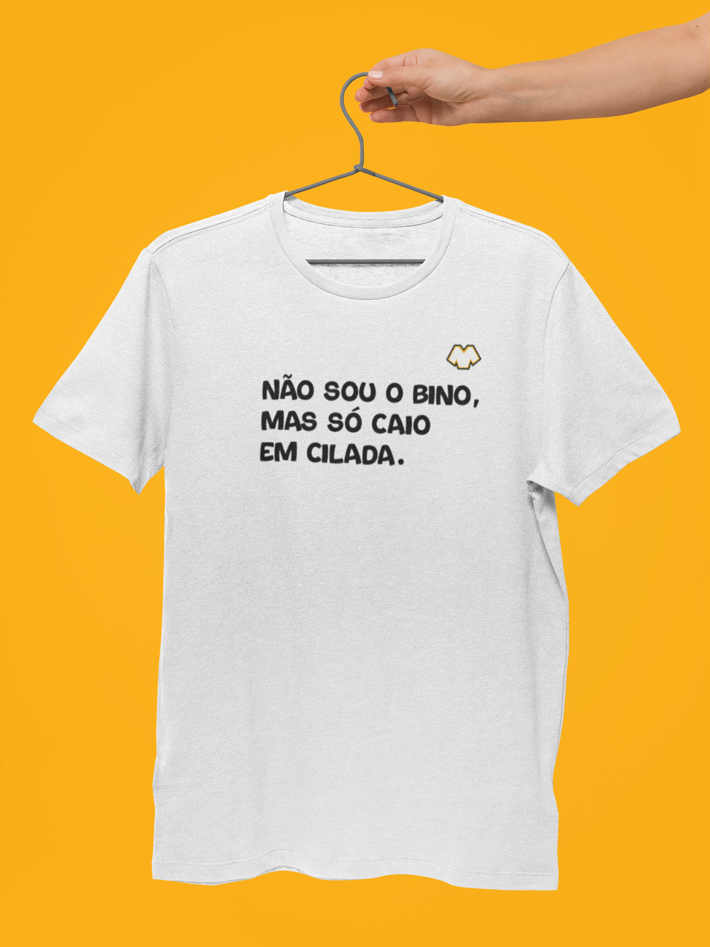 Nome do produto: T-SHIRT - NÃO SOU O BINO