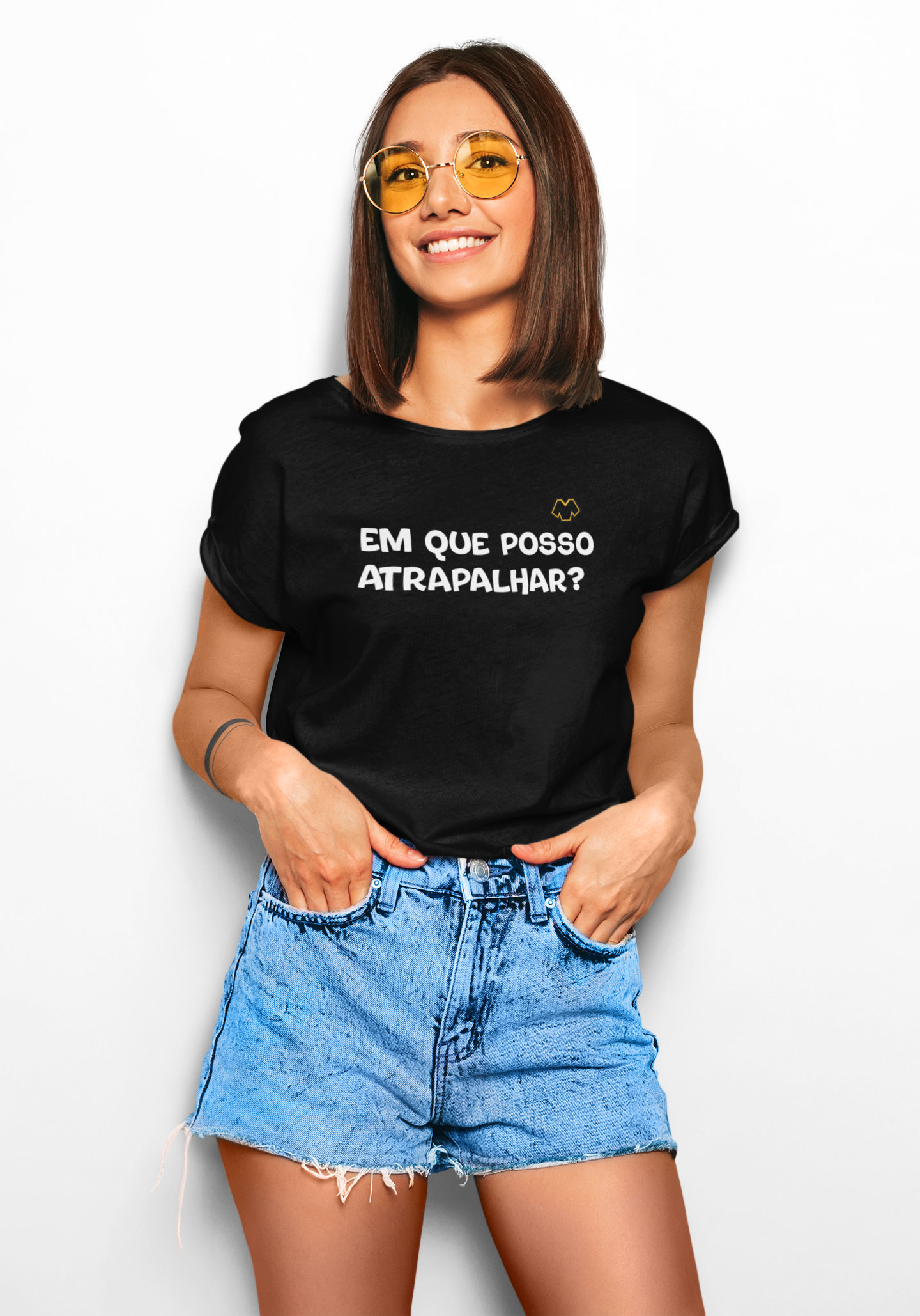 Nome do produto: BABY LONG PRETA - EM QUE POSSO ATRAPALHAR