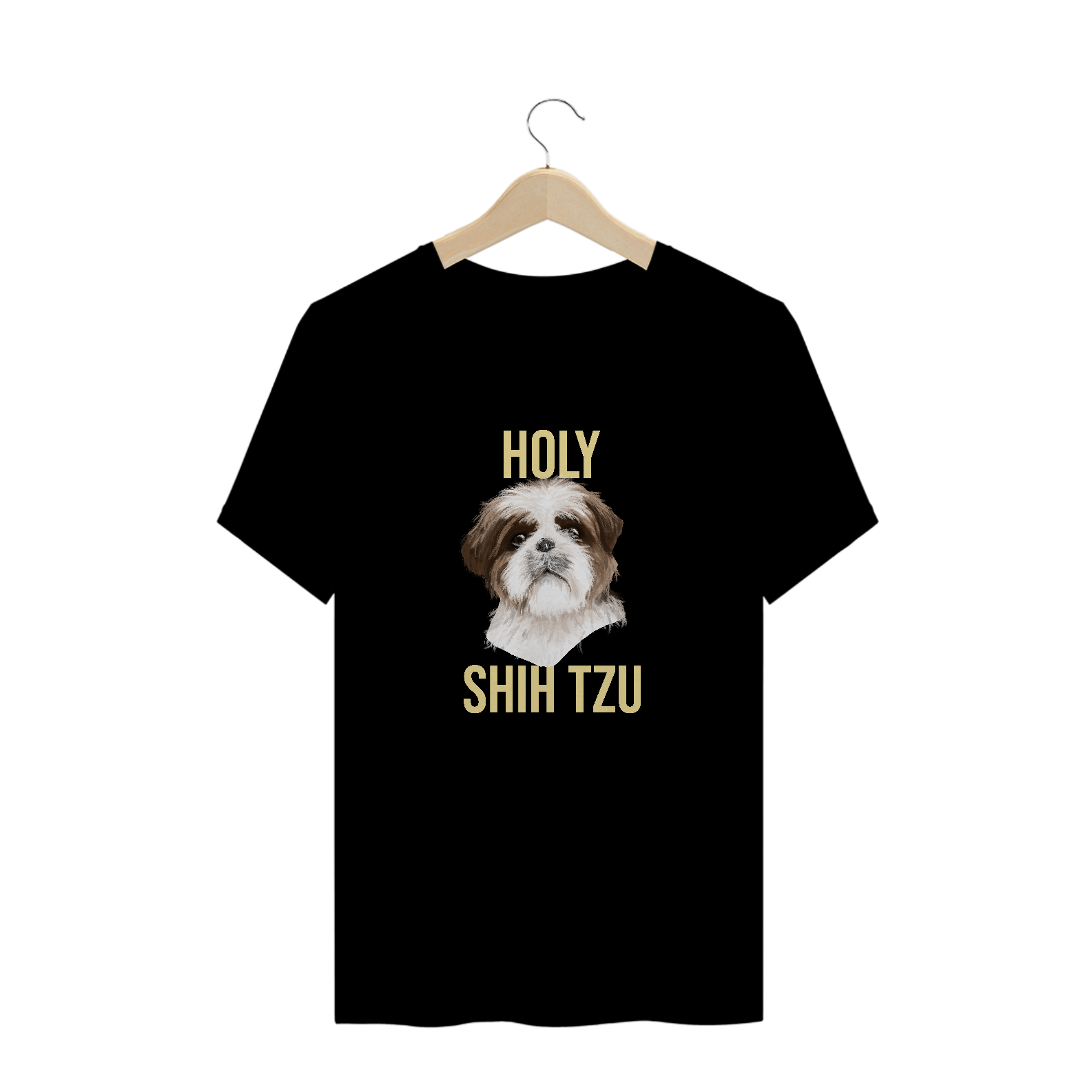 Nome do produto: Camiseta - Holy Shih Tzu