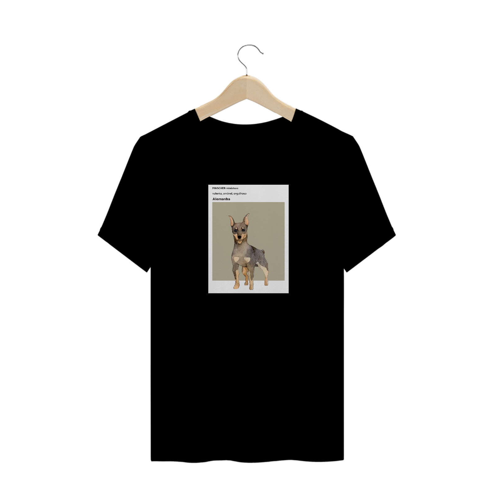 Nome do produto: Camiseta - Pinscher Perfil
