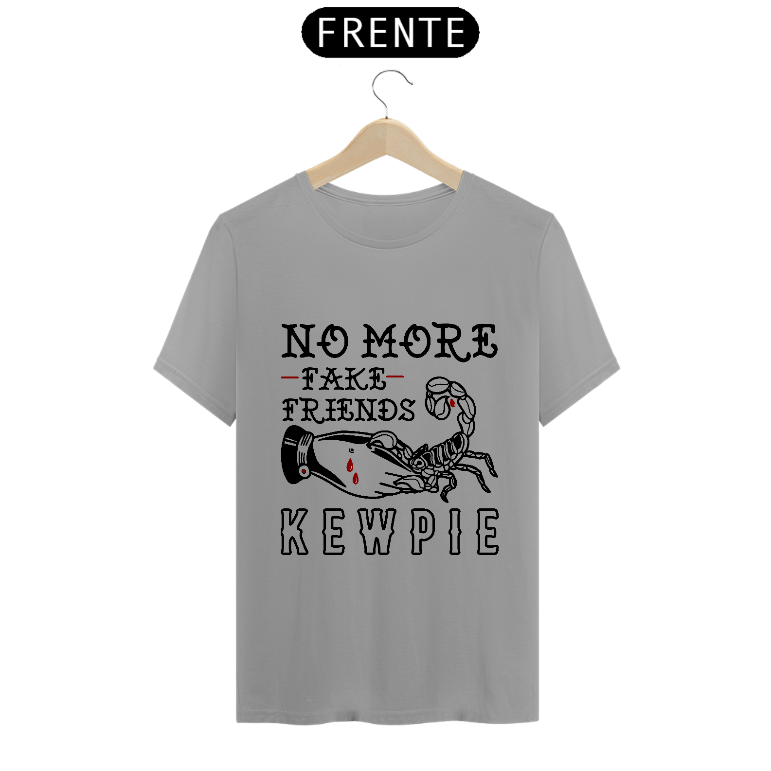 Nome do produto: Camiseta No More Fake Friends