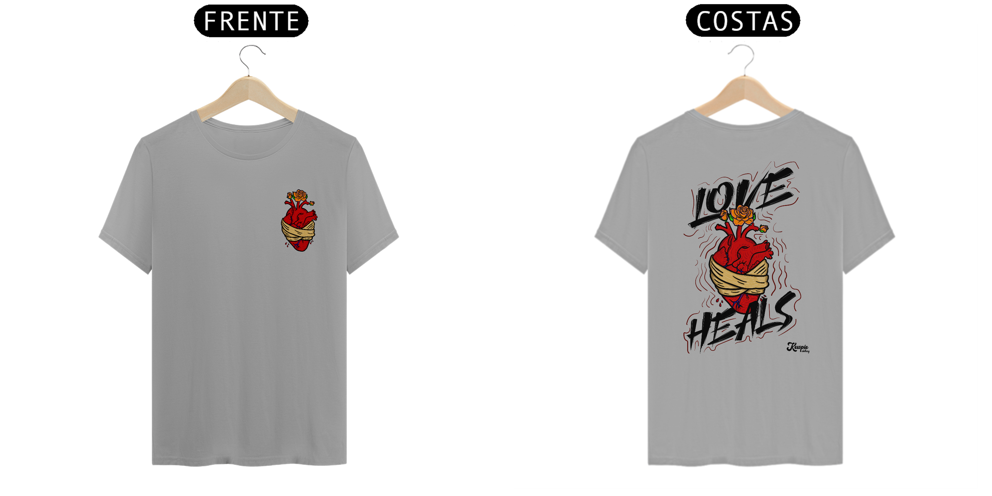 Nome do produto: Camiseta Love Heals