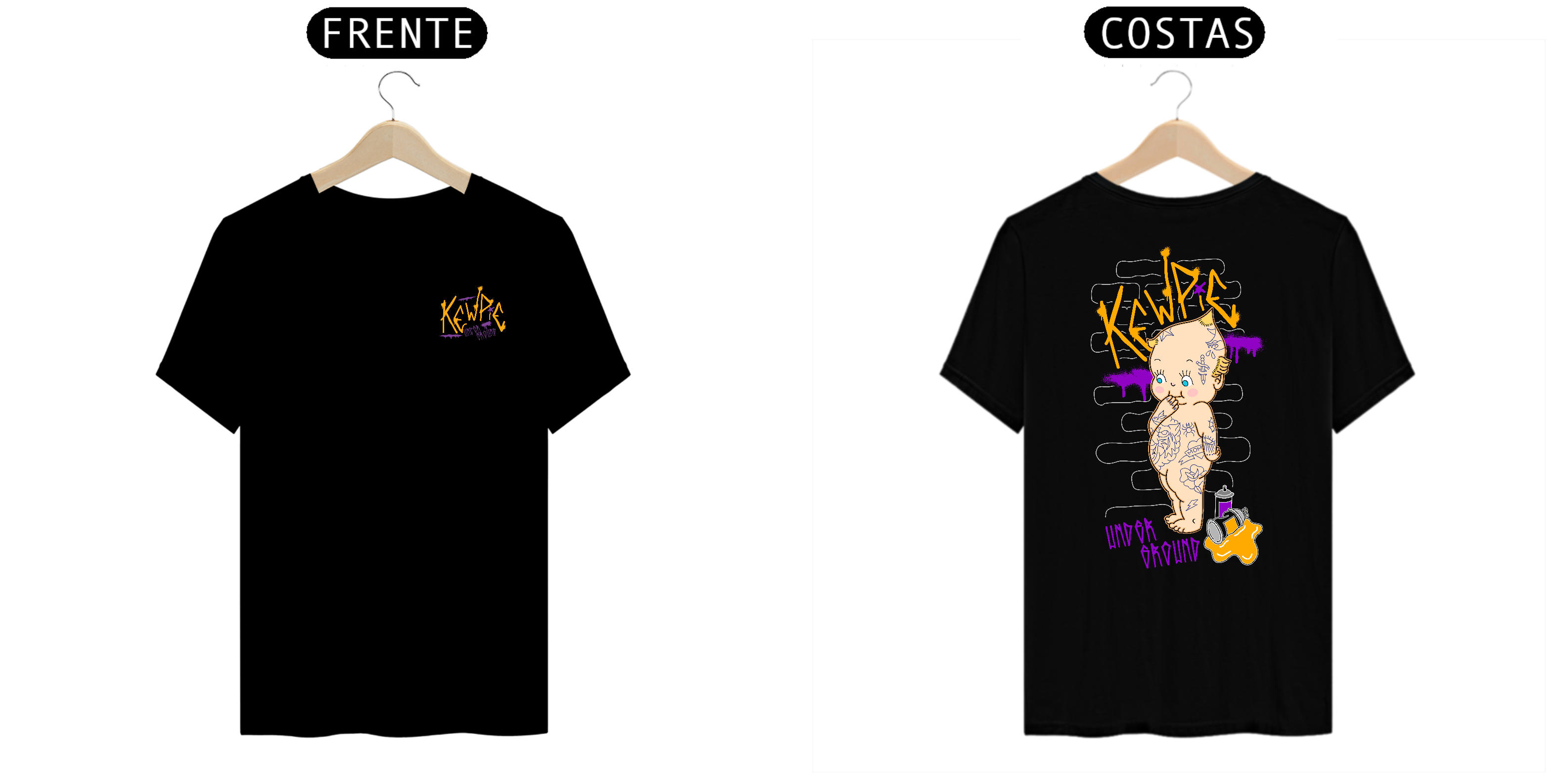 Nome do produto: Camiseta Kewpie Underground