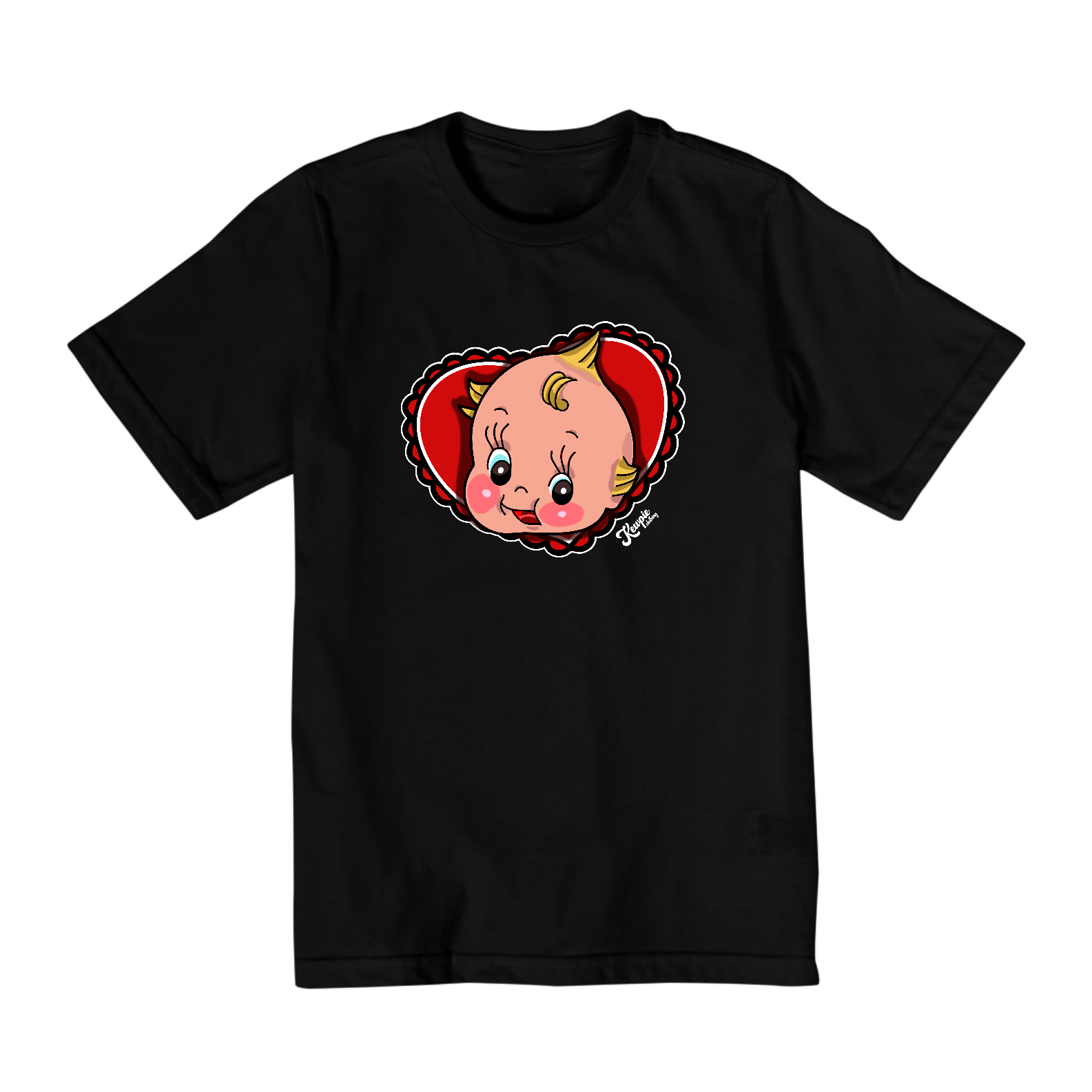 Nome do produto: Camiseta Kewpie Clothing Infantil