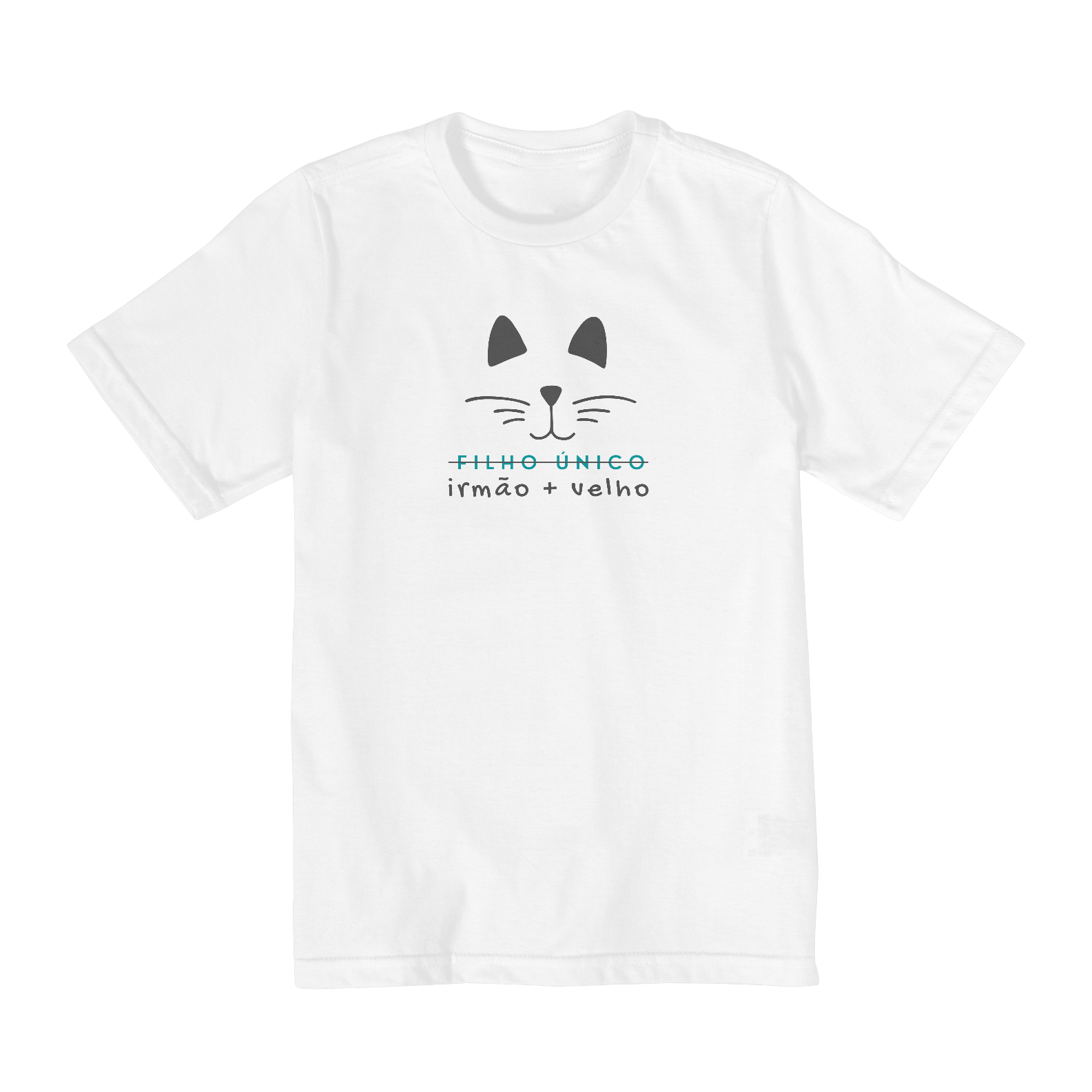 Nome do produto: {Camisa Kids Bacana} Irmão + velho