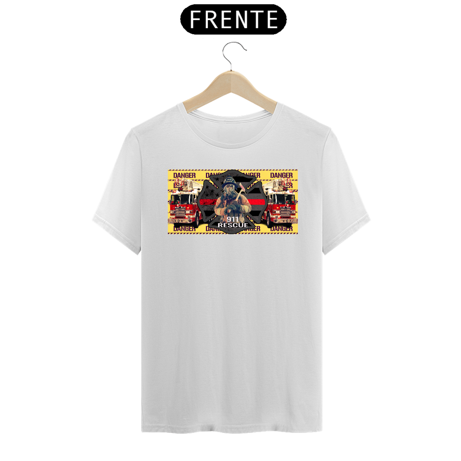 Nome do produto: Camisa 911 Rescue