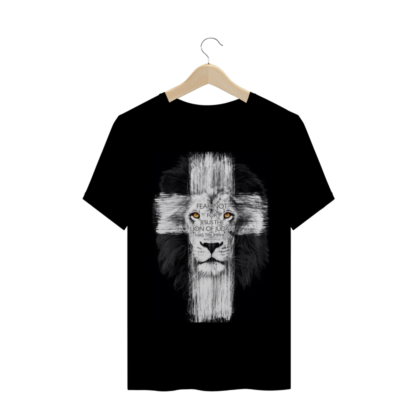 Nome do produto: Camisa - Leão da Tribo de Judá II