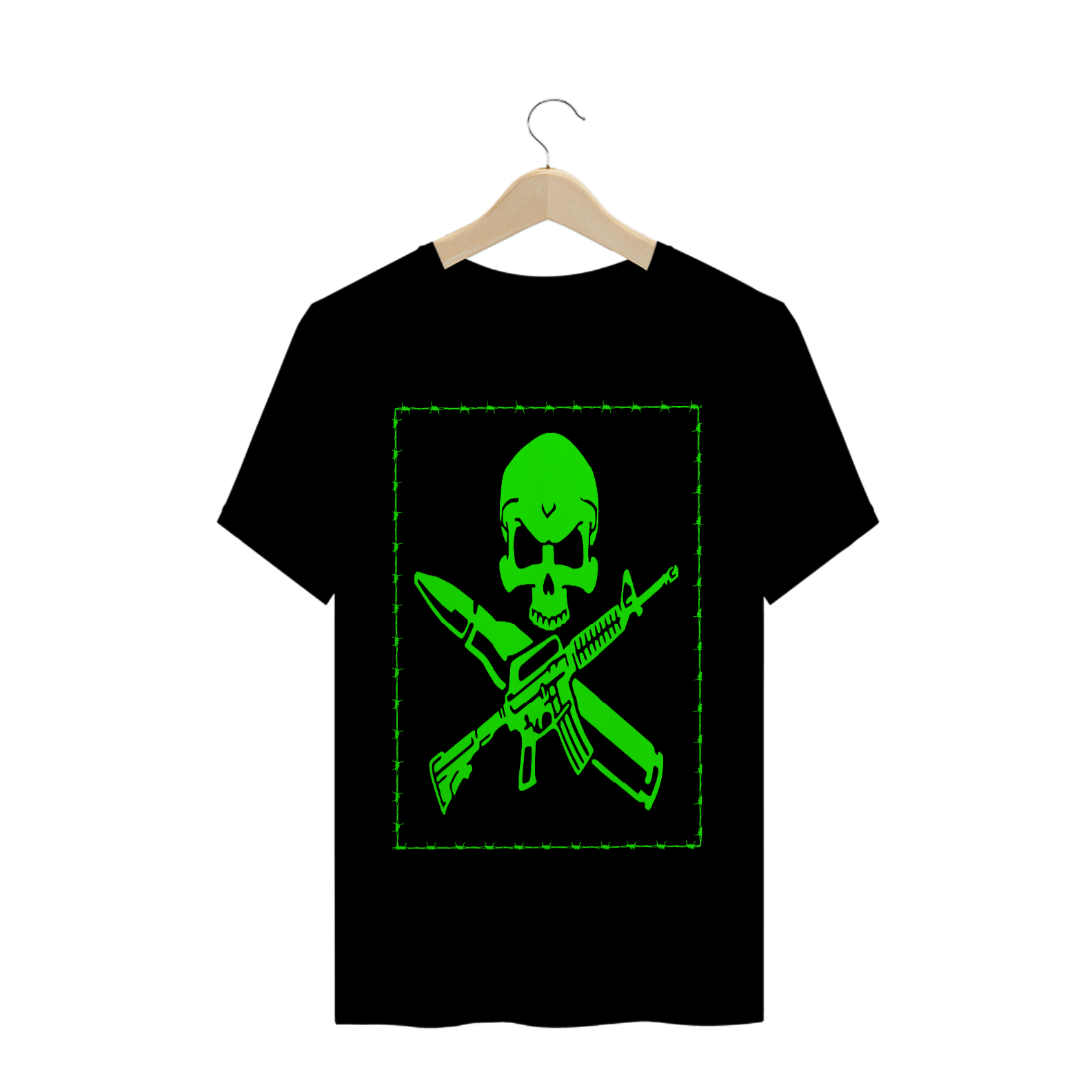Nome do produto: Camisa - Frontier Skull