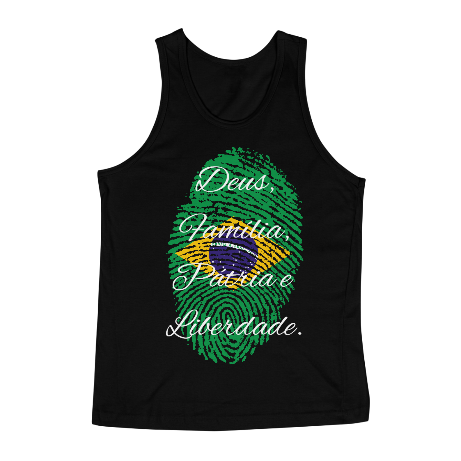 Nome do produto: Camiseta - Deus, Família, Pátria e Liberdade