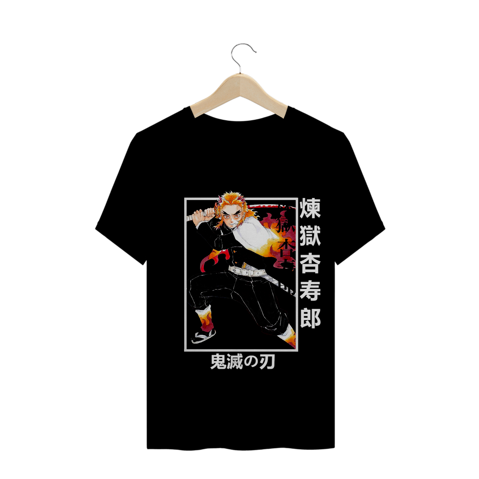 Nome do produto: T-Shirt Kimetsu No Yaiba - Rengoku
