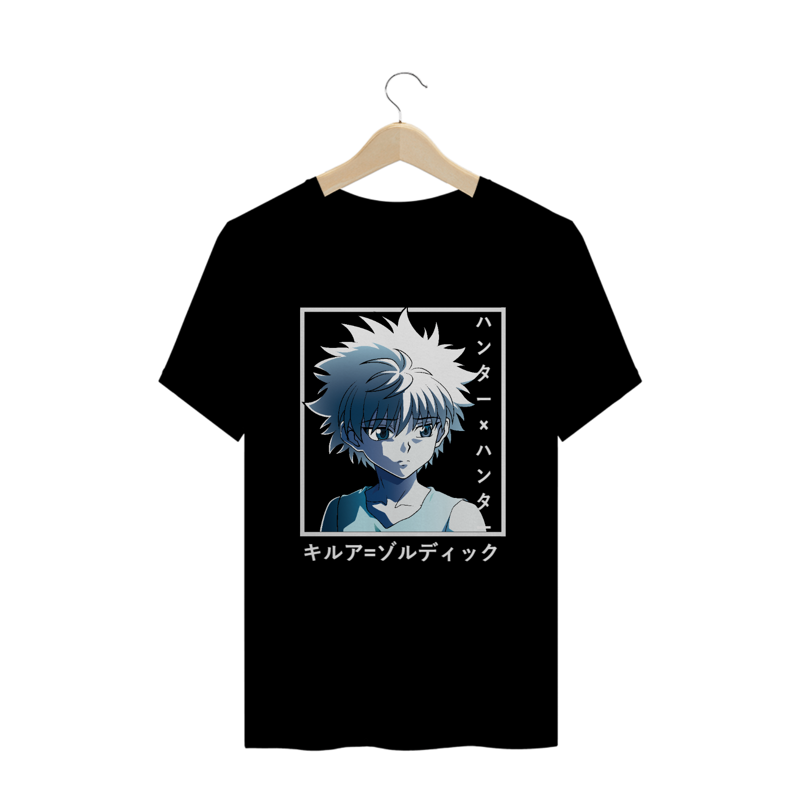 Nome do produto: T-Shirt HunterXHunter - Killua