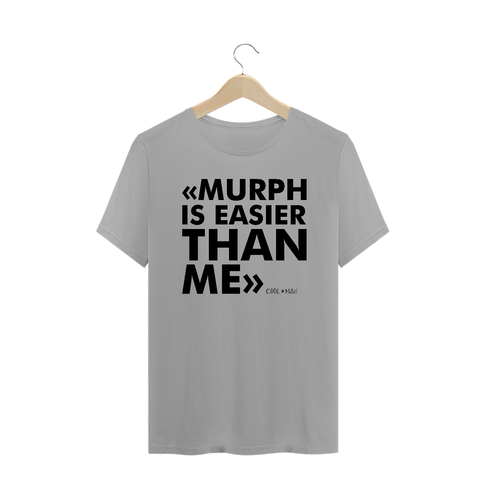 Nome do produto: Camiseta Murph is easier than me - Estampa Preta