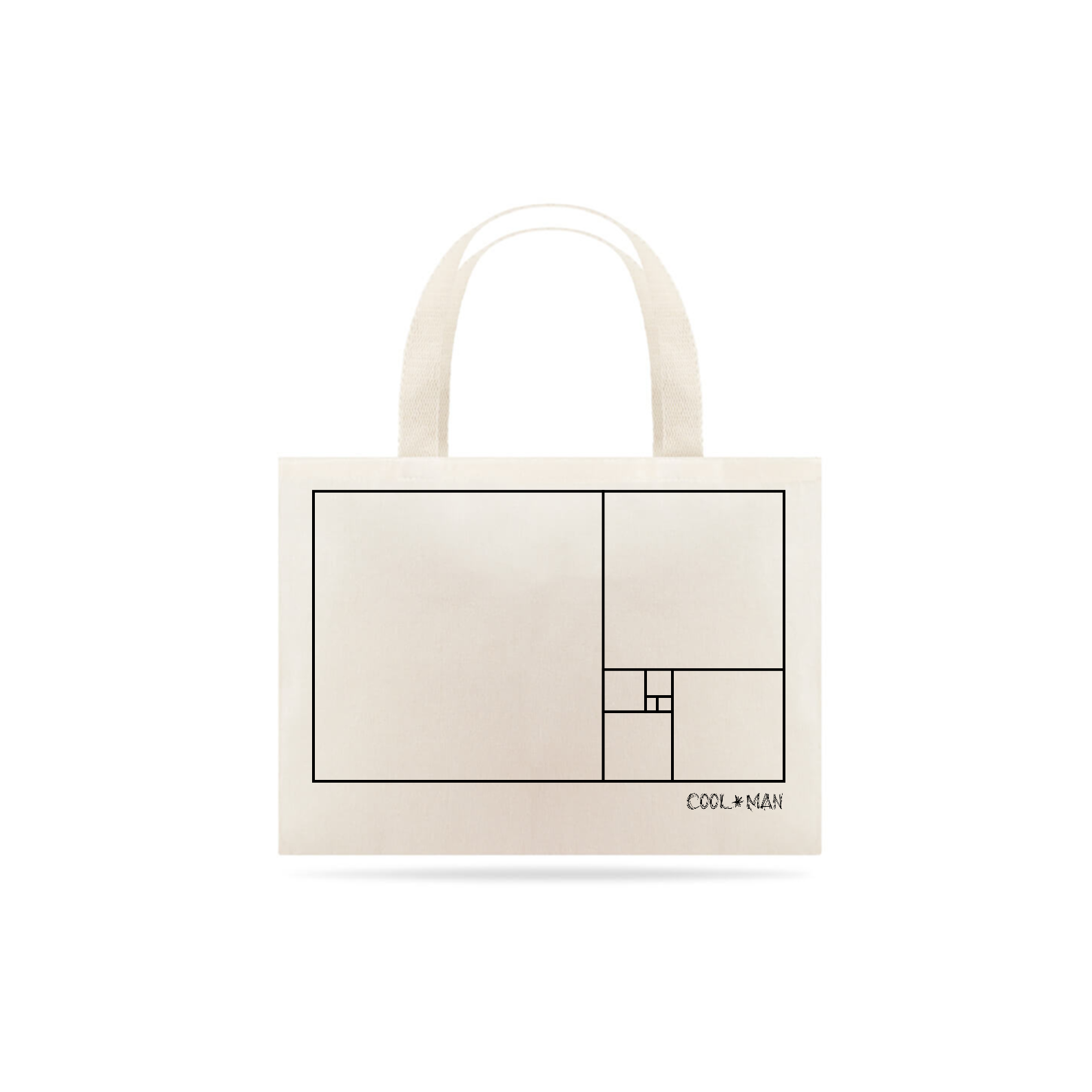 Nome do produto: Ecobag Aurea - Estampa Preta