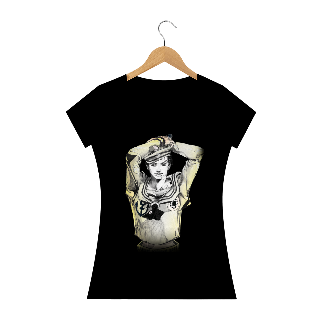 Nome do produto: Camiseta Feminina Gappy (Josuke Higashikata 8) - JoJo\'s Bizarre Adventure Part 8: JoJolion