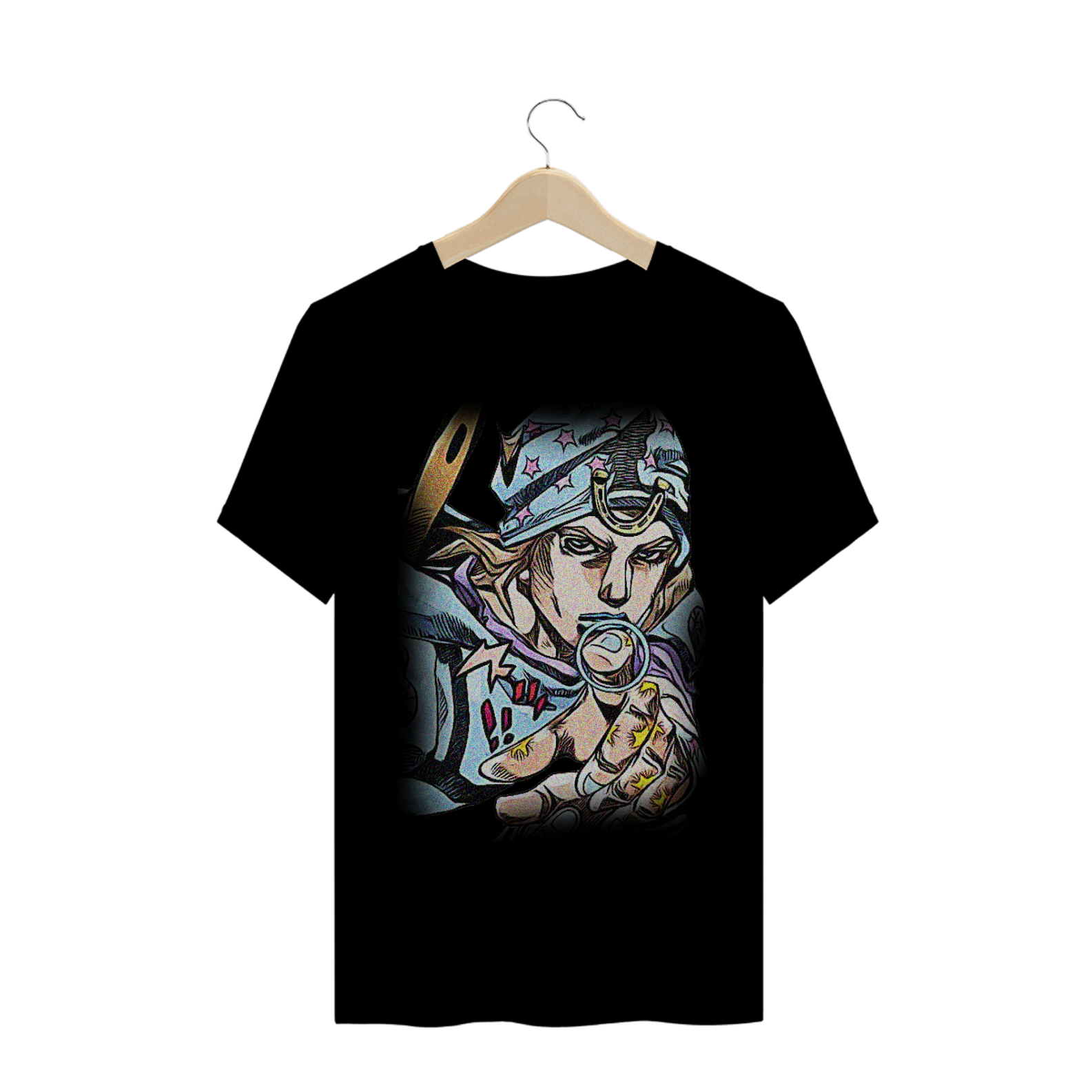 Nome do produto: Camiseta Johnny Joestar - Camiseta JoJo\'s Bizarre Adventure