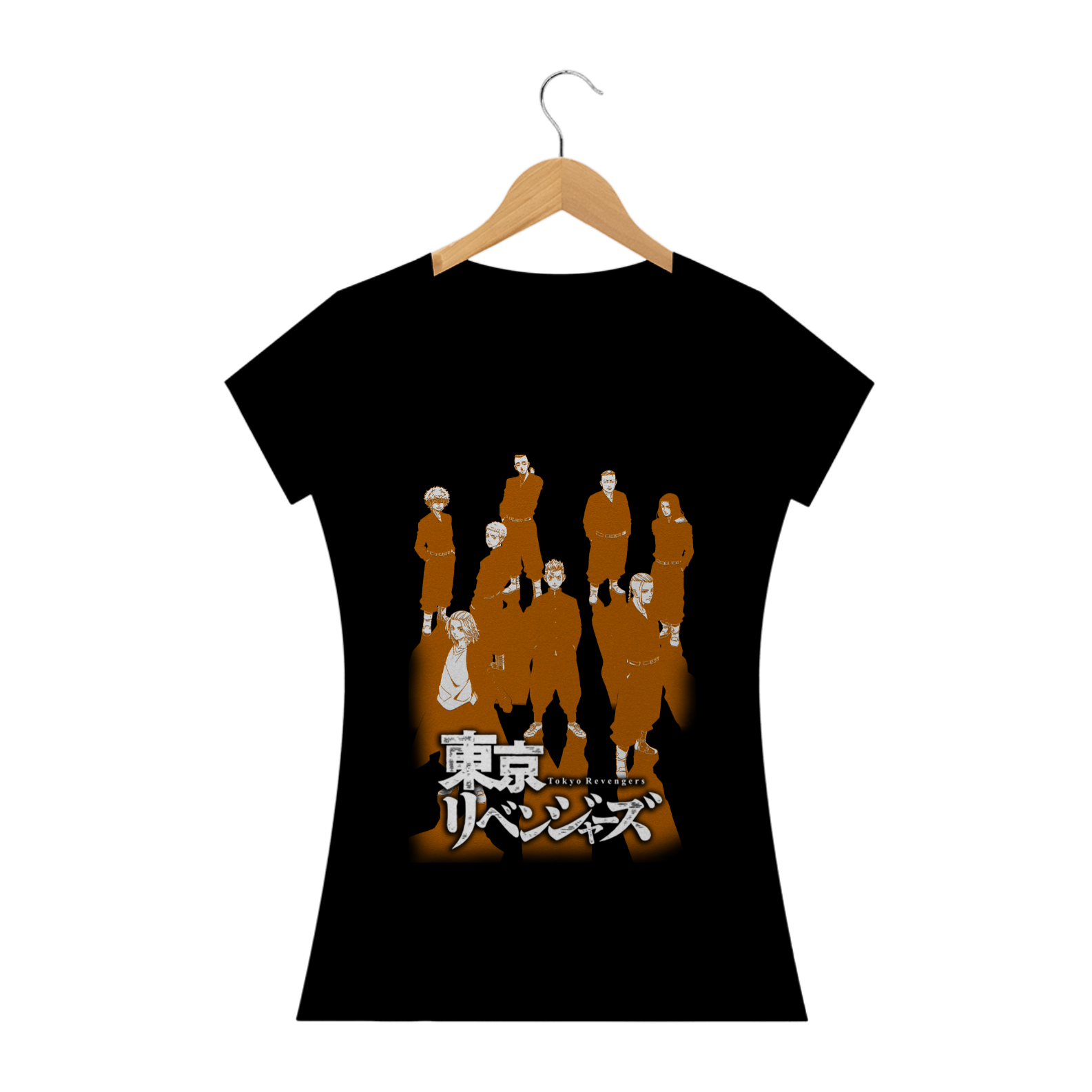 Nome do produto: Camiseta Tokyo Revengers - Camiseta Gangue Manji de Tokyo - Camiseta Toman