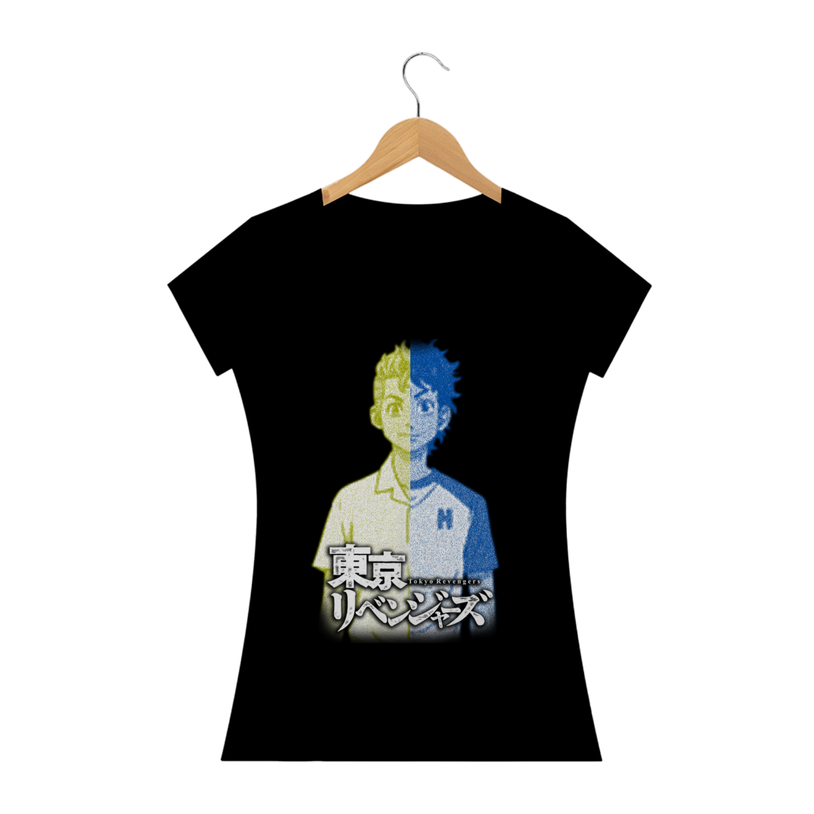 Nome do produto: Camiseta Feminina Tokyo Revengers - Camiseta Takemichi Hanagaki