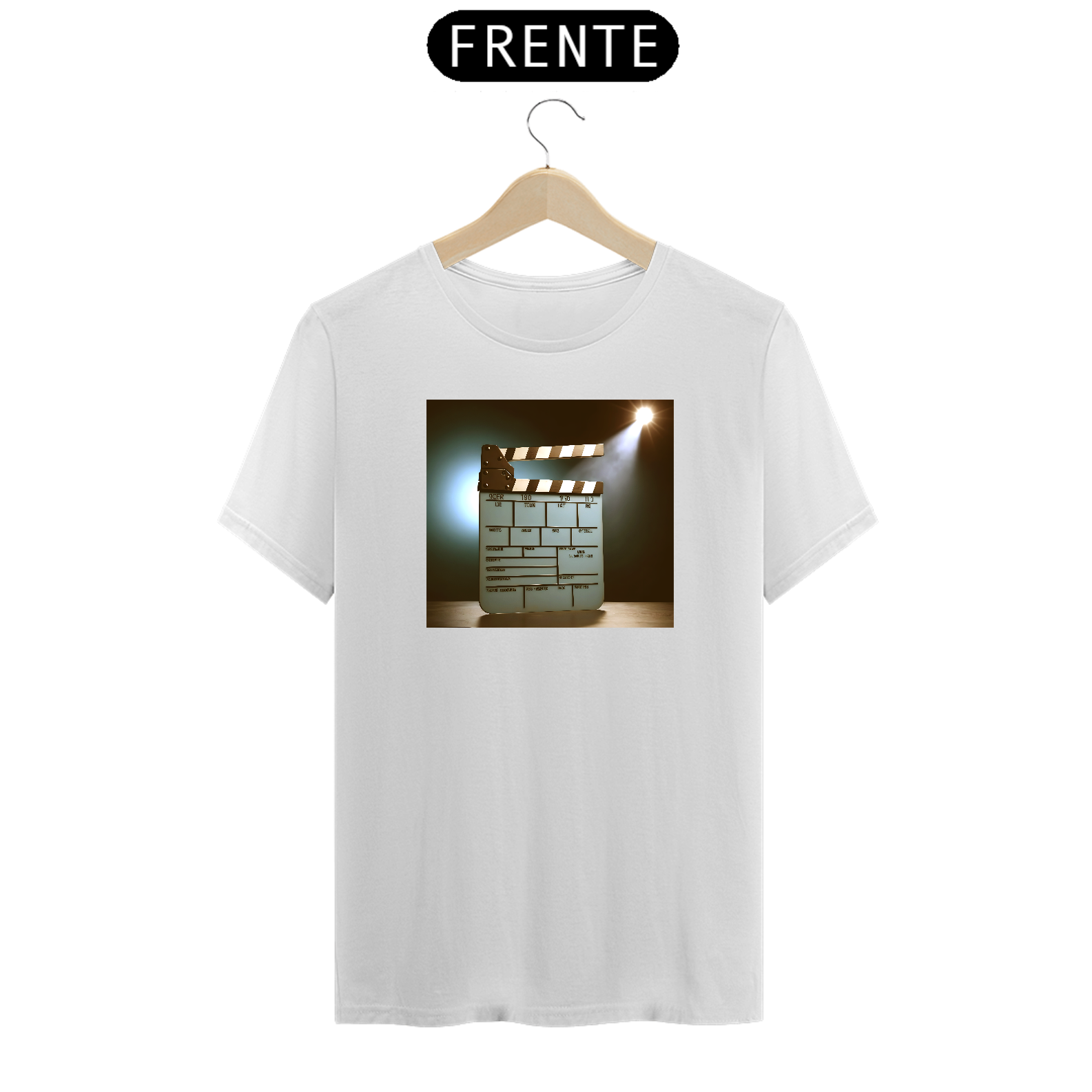 Nome do produto: Tshirt Prime - CLAQUETE - FFOTOGRAFIAS