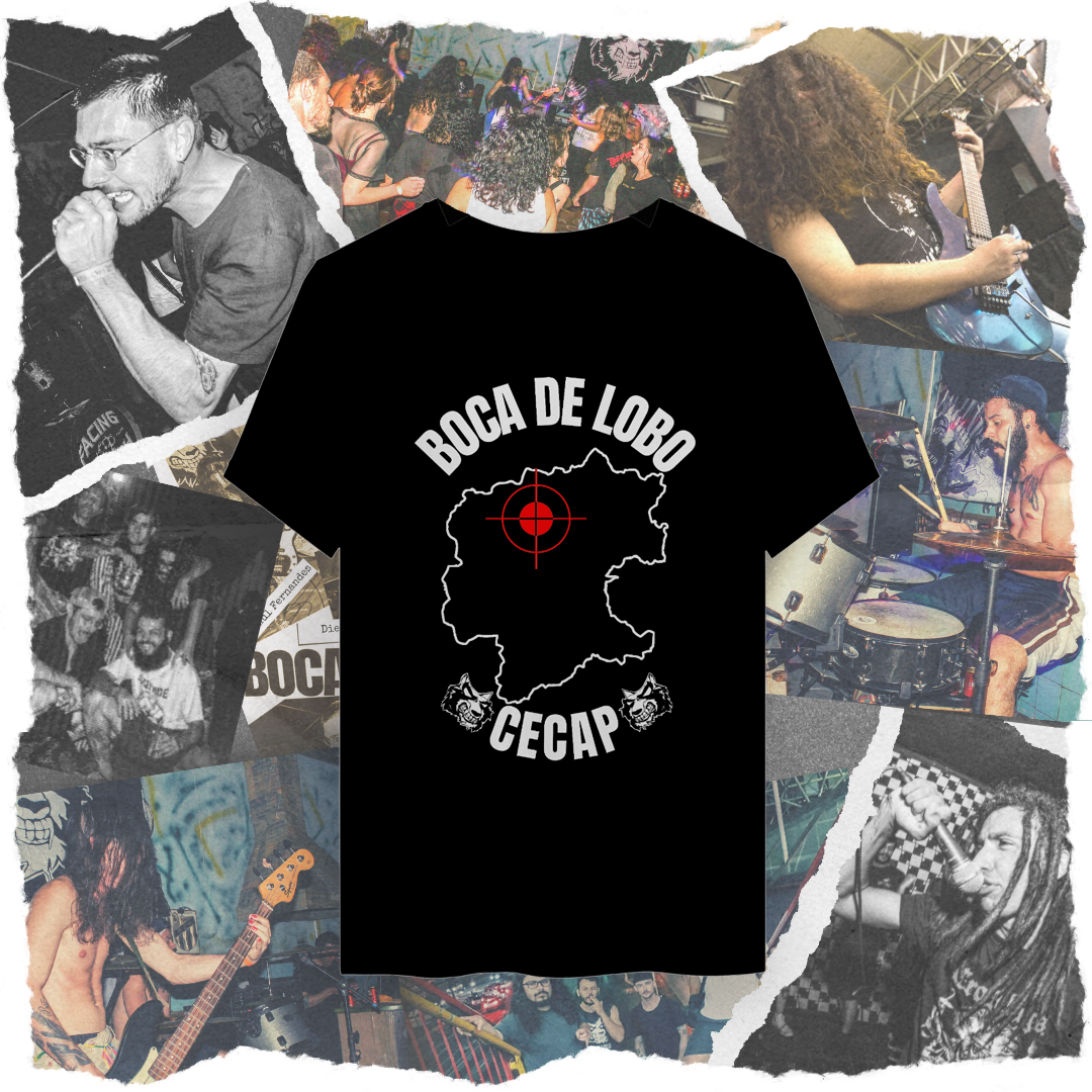 Nome do produto: CAMISETA CECAP - B.D.L. (fonte clara)