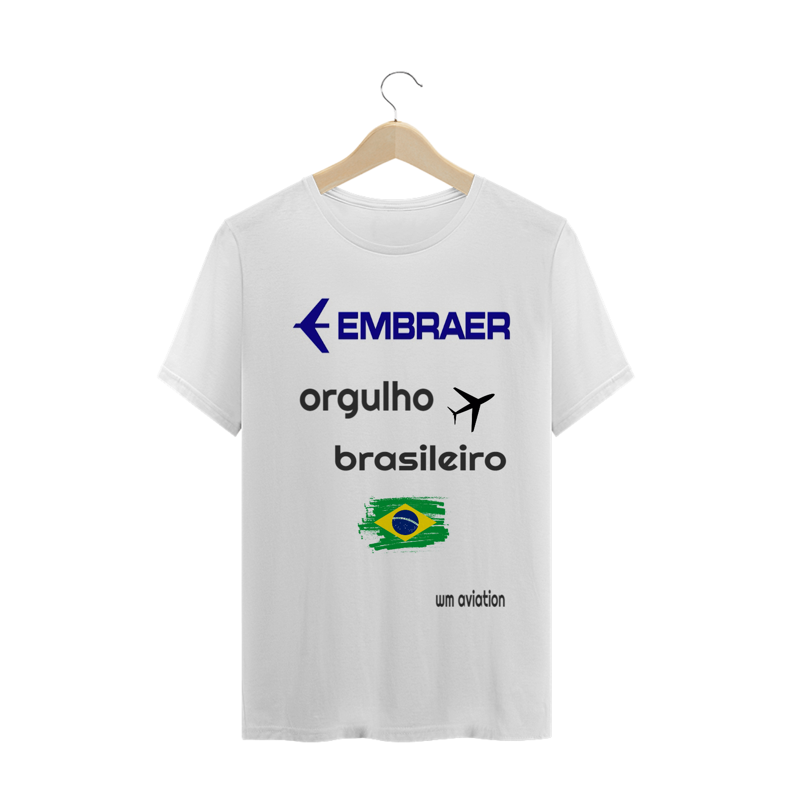 Nome do produto: CAMISA EMBRAER LOGO