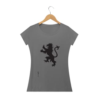 Camiseta fem baby long envelhecida