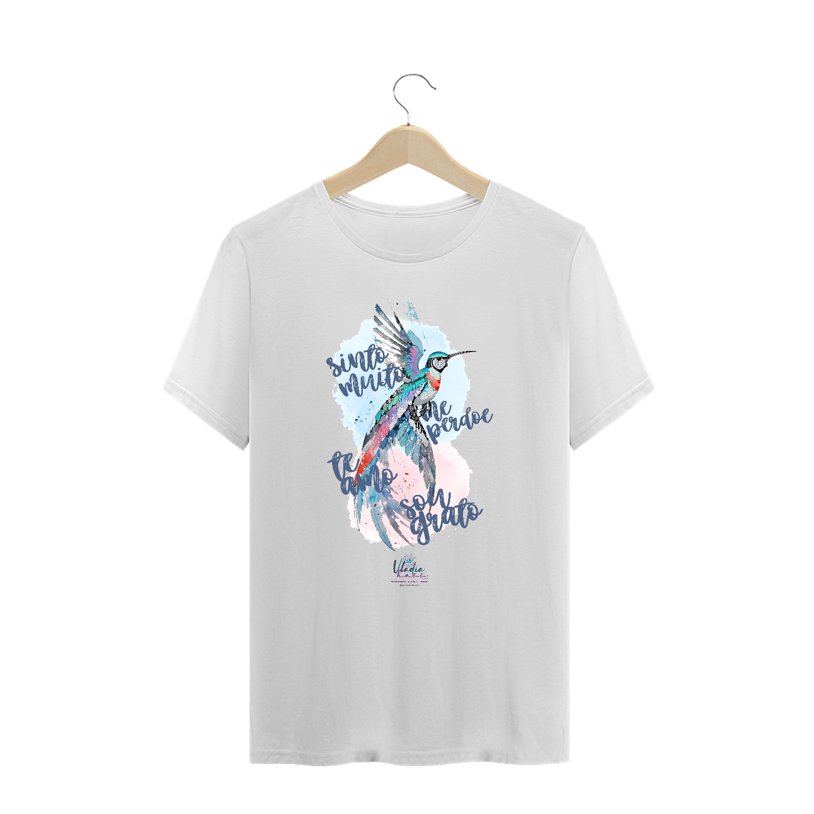 Nome do produto: Cam. PLUS SIZE unissex Kolibri - Ho\'oponopono - Vladia Hass