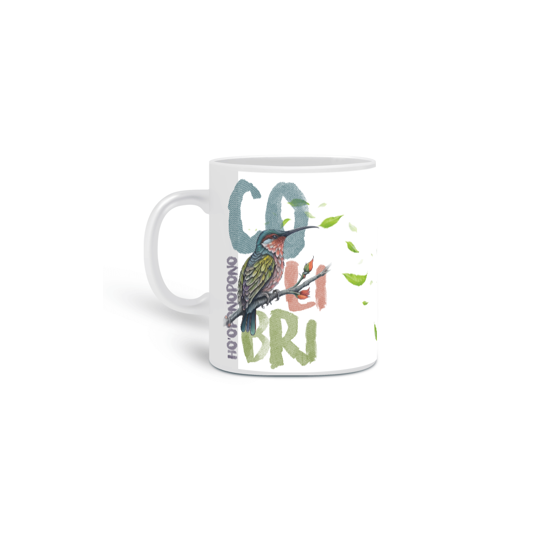 Nome do produto: Caneca Colibri - Ho\'oponopono - Vladia hass