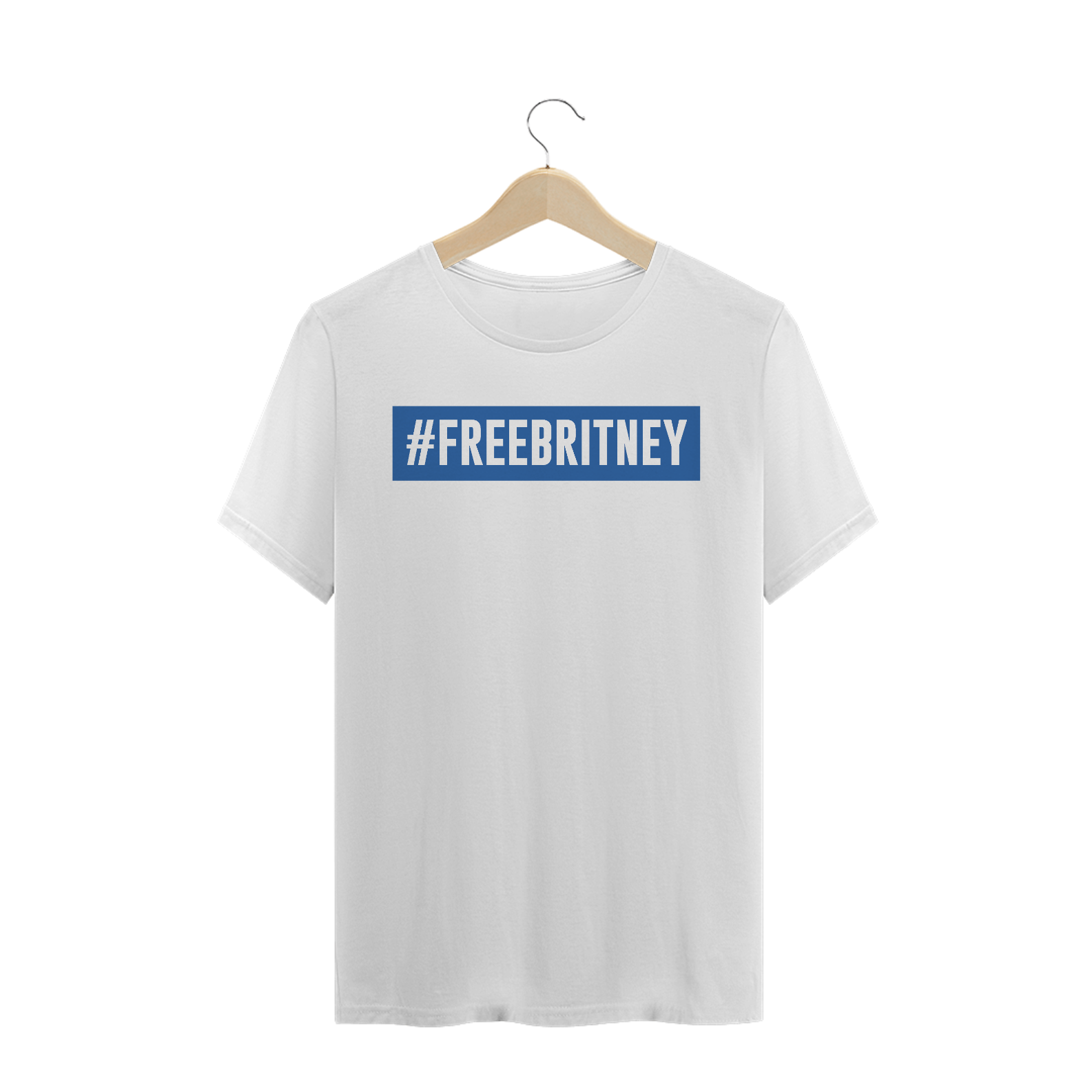 Nome do produto: T-Shirt #FreeBritney  Blue