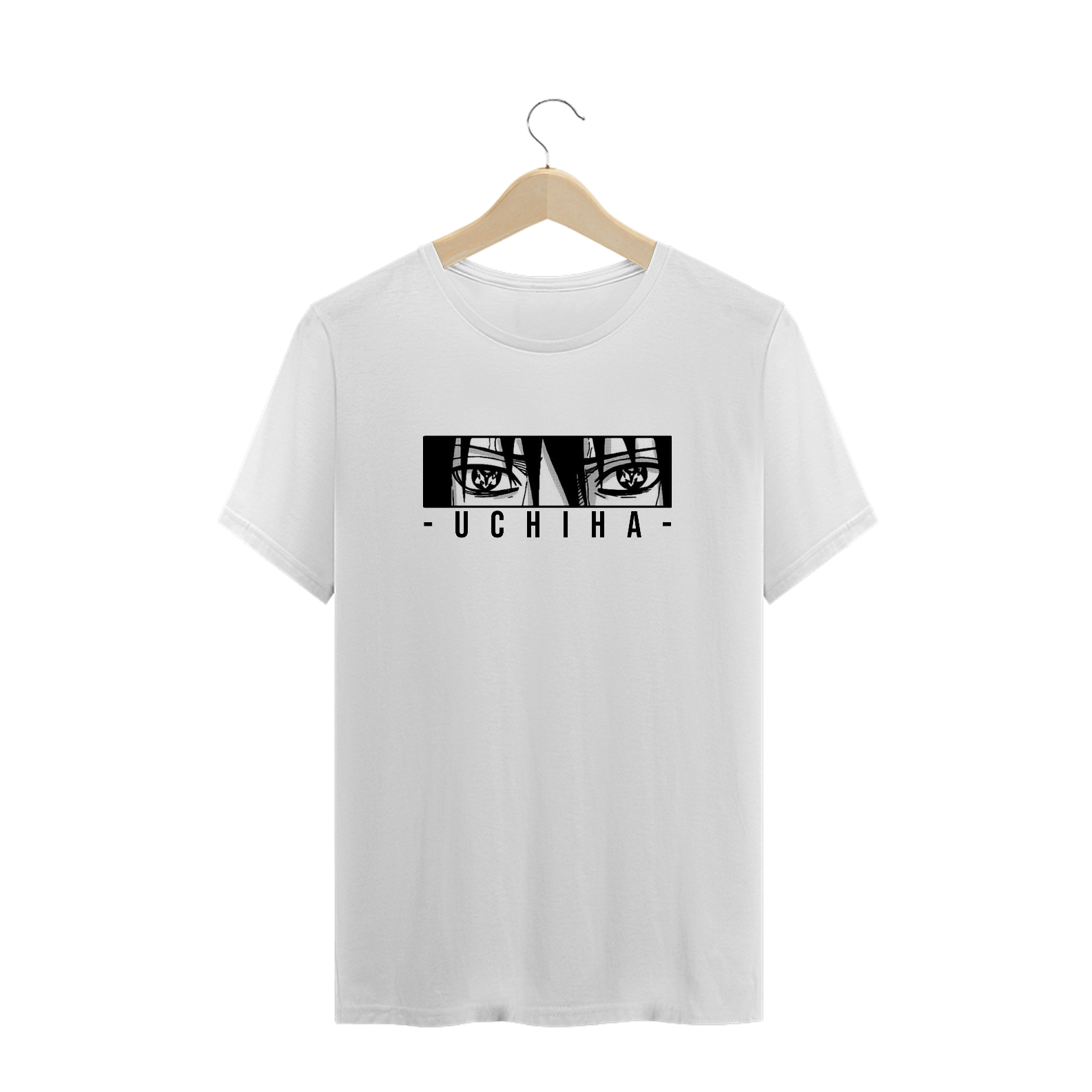 Nome do produto: Camiseta Uchiha - branca