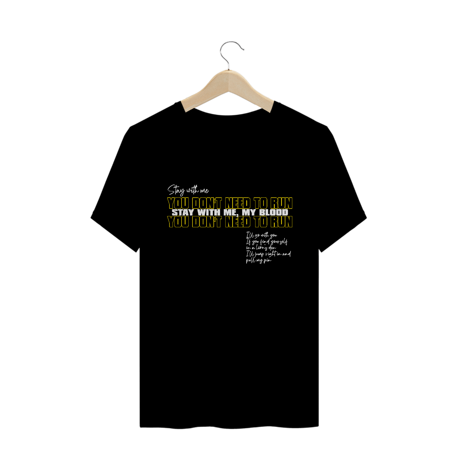 Nome do produto: Camiseta My Blood(Preta) - Twenty one pilots