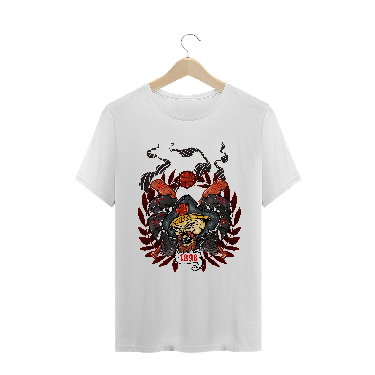 Nome do produto: Camiseta Almirante Eddie da Colina