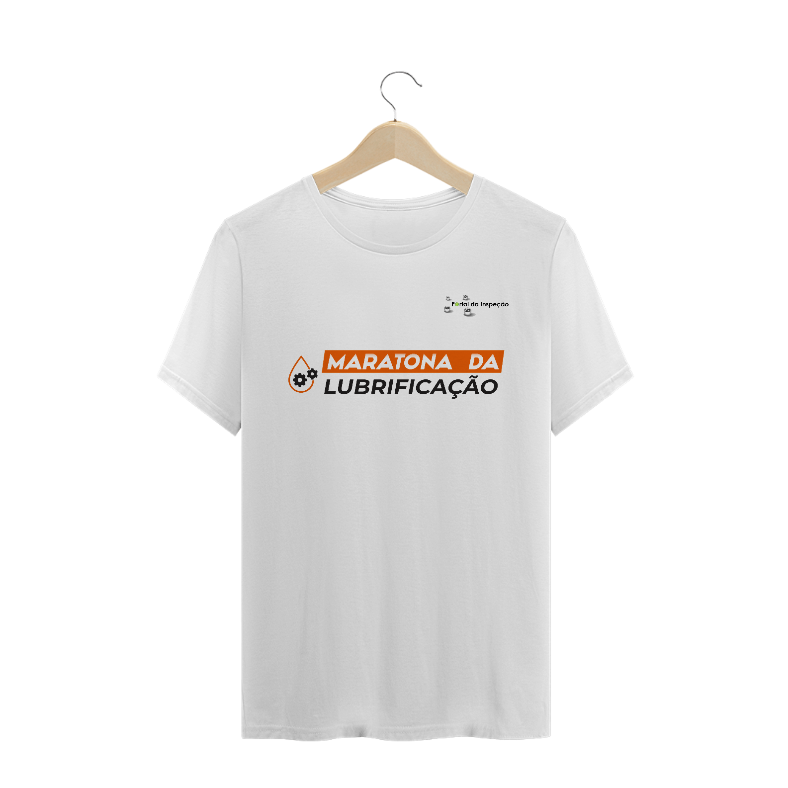 Nome do produto: Camisa Branca - Maratona da Lubrificação