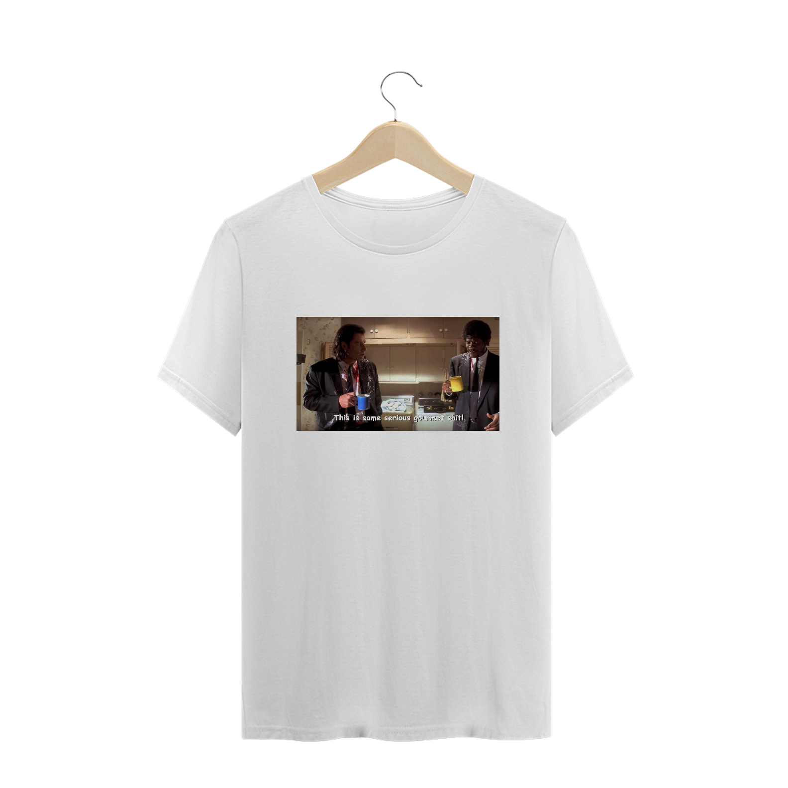 Nome do produto: Pulp Fiction: This is some serious gourmet shirt!