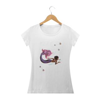 Camiseta Baby Long | Sereia Vegana 