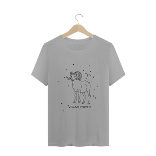 Camiseta Unissex | Áries | Vegan Power | P&B 