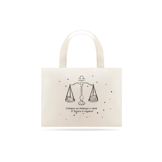 Eco Bag | Libra | Coloque na balança e verá: O futuro é vegano! | P&B