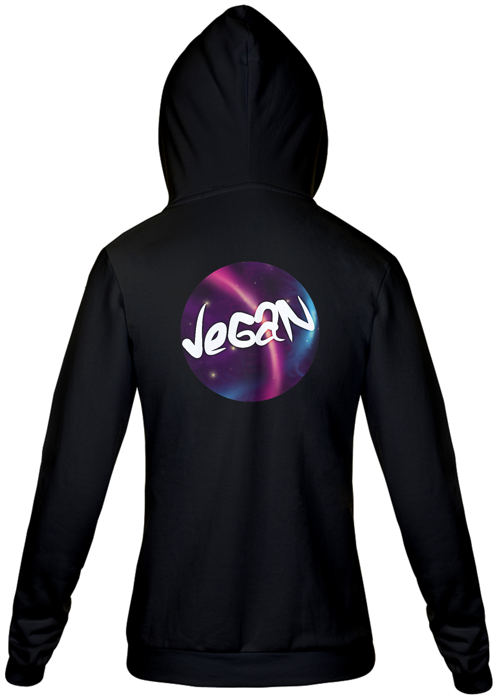 Moletom Com Zíper Unissex | Vegan Astral | Círculo