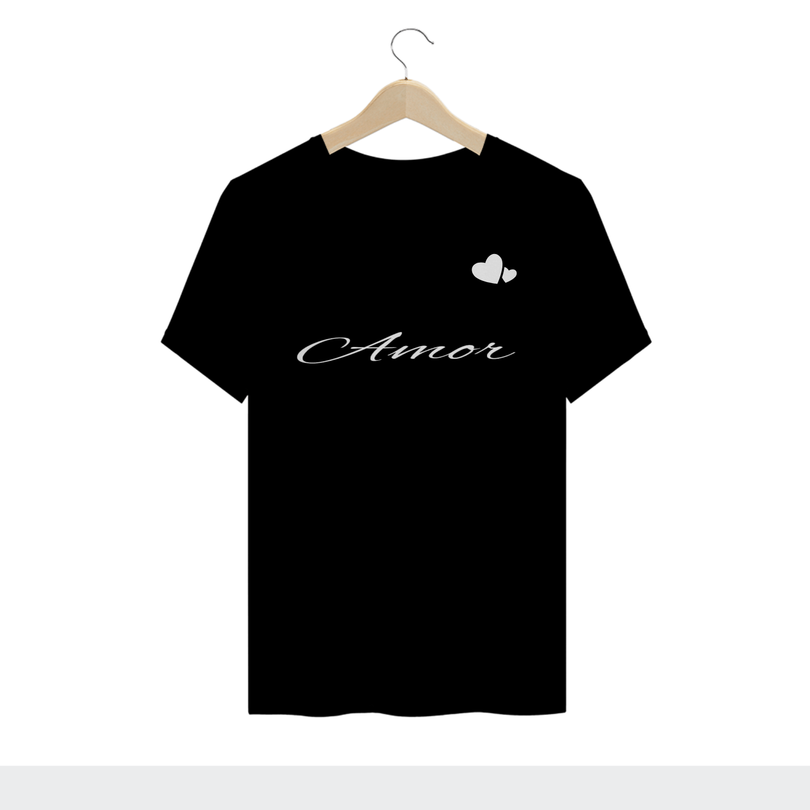 Nome do produto: T-shirt blusão amor 