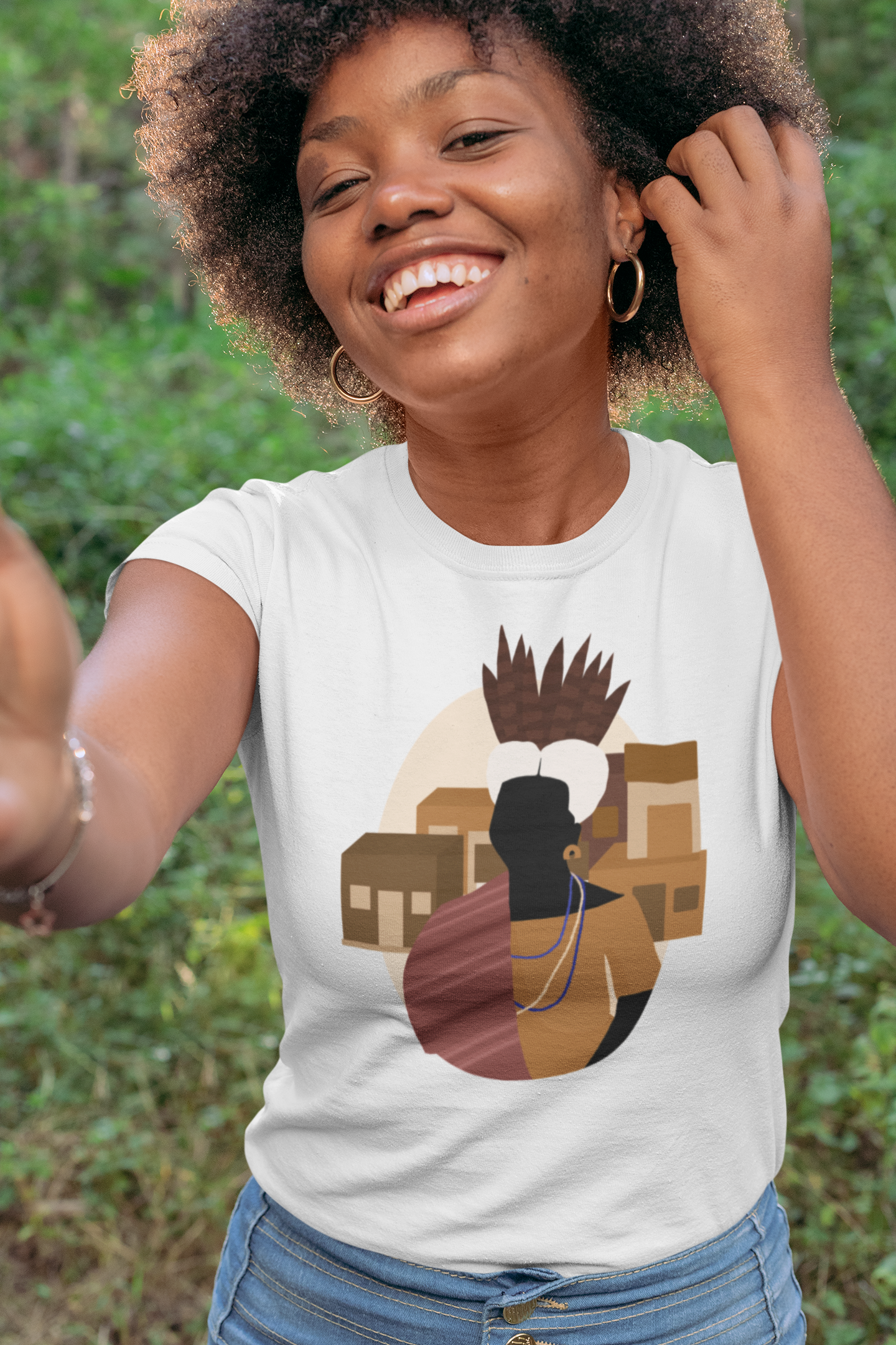 Nome do produto: Camiseta Tia Ciata