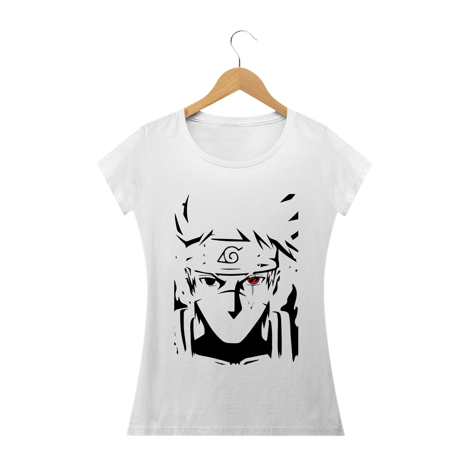Nome do produto: Camiseta Feminina Kakashi - Naruto