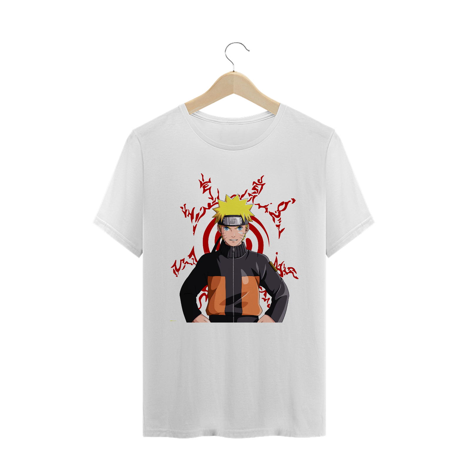 Nome do produto: Camiseta Masculina Naruto Uzumaki - Naruto